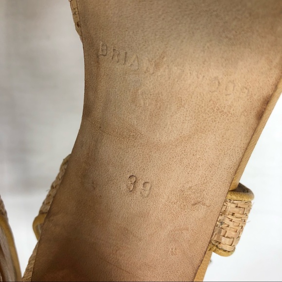 Brian Atwood Strappy Platform Heeled Sandal - Picture 9 of 10